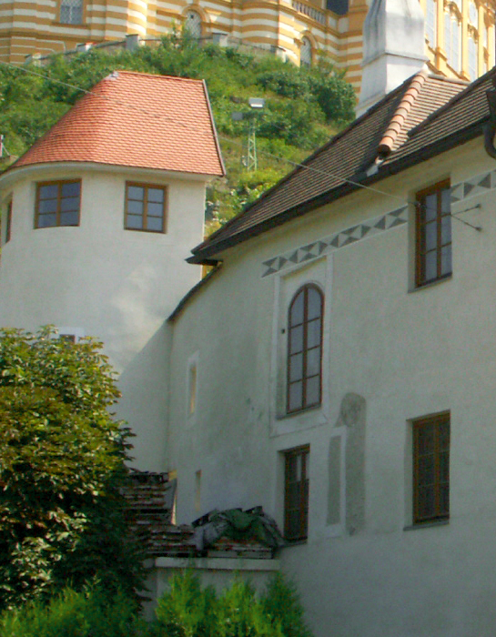 Hier sehen Sie ein Foto vom Haus zum Nibelungenlied und Sandtor