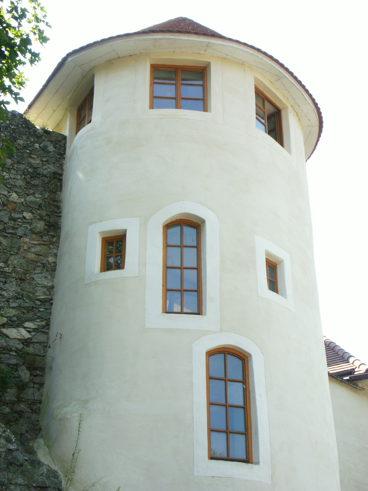 Ein Bildausschnitt vom Nibelungenturm